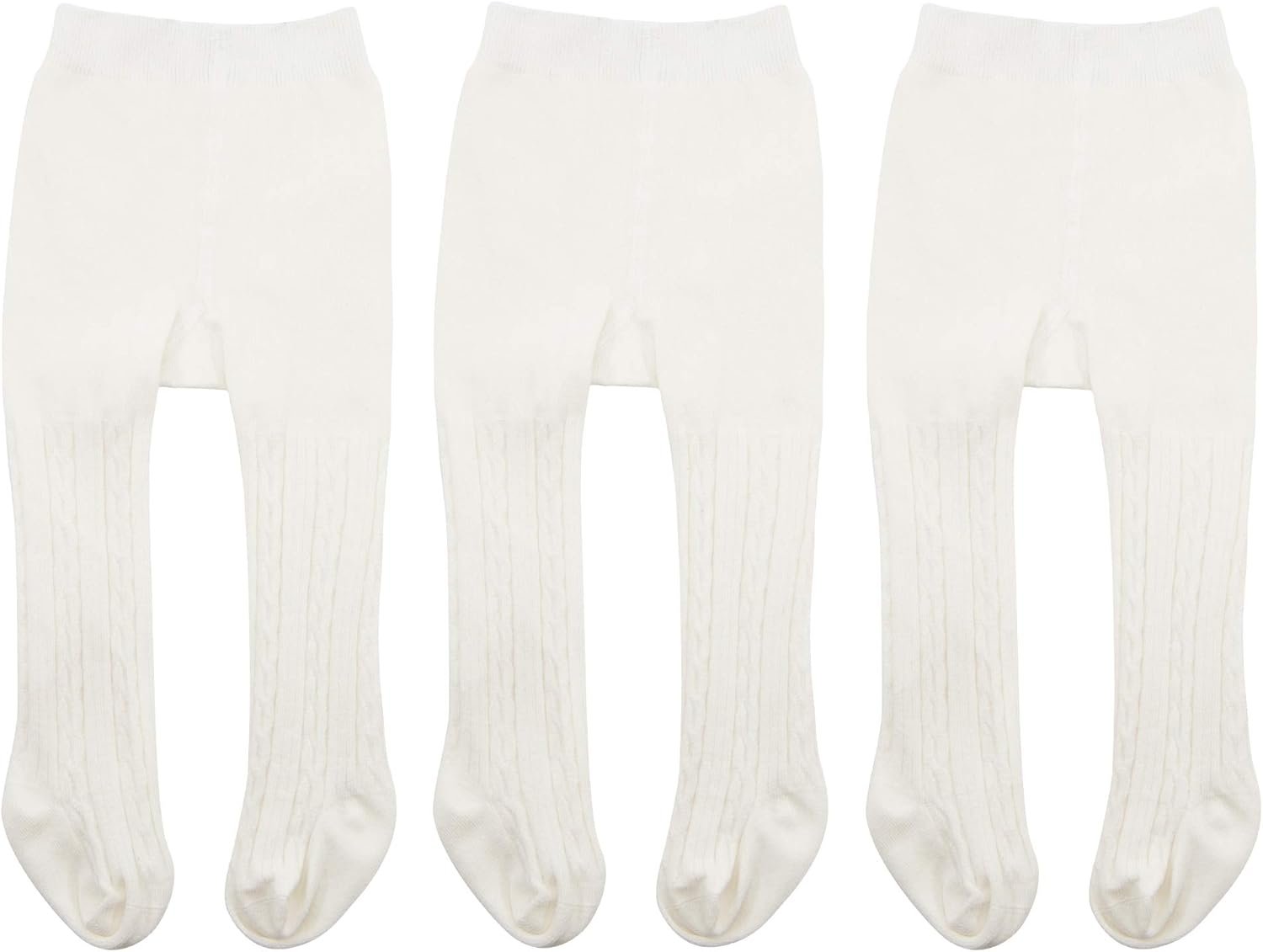 Zando Infant Soft Tights Toddler Seamless Leggings Tights for Baby Girls Winter Knit Warm Newborn Pants Stockings