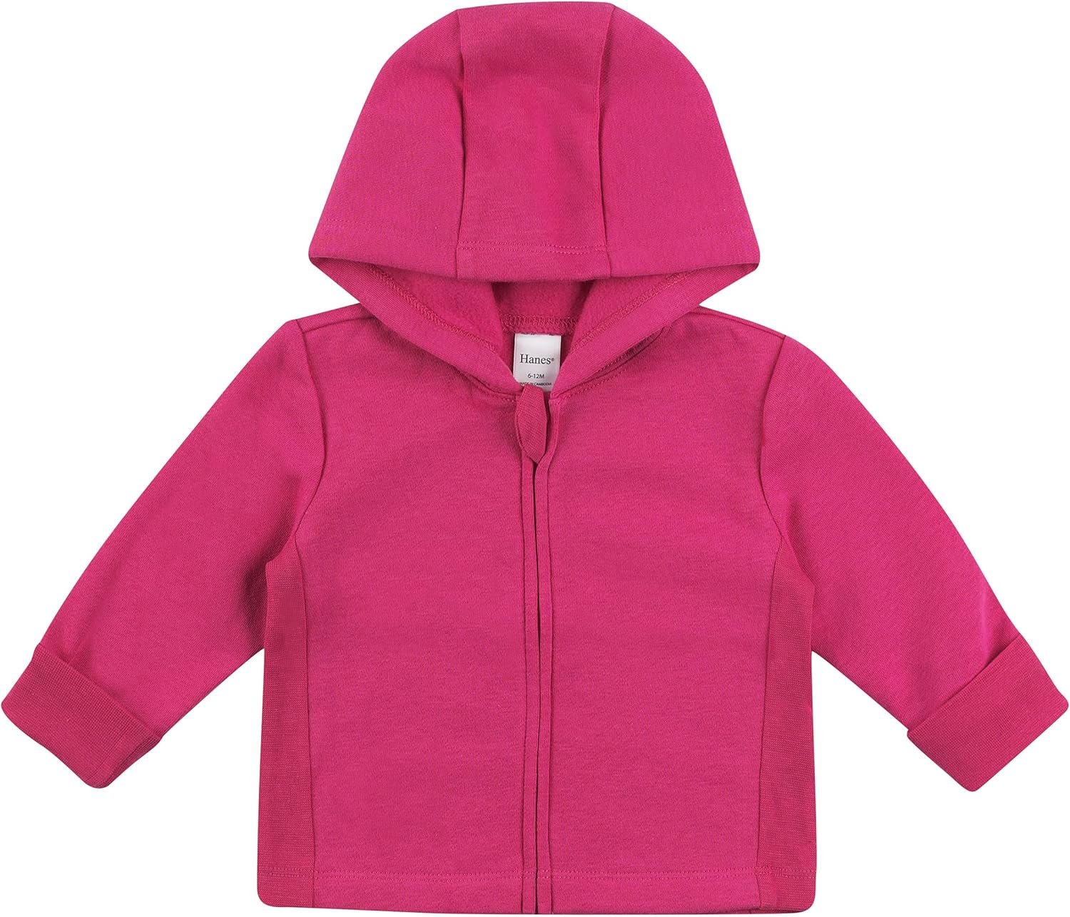 Hanes, Zippin Soft 4-way Stretch Fleece Hoodie, Babies and Toddlers