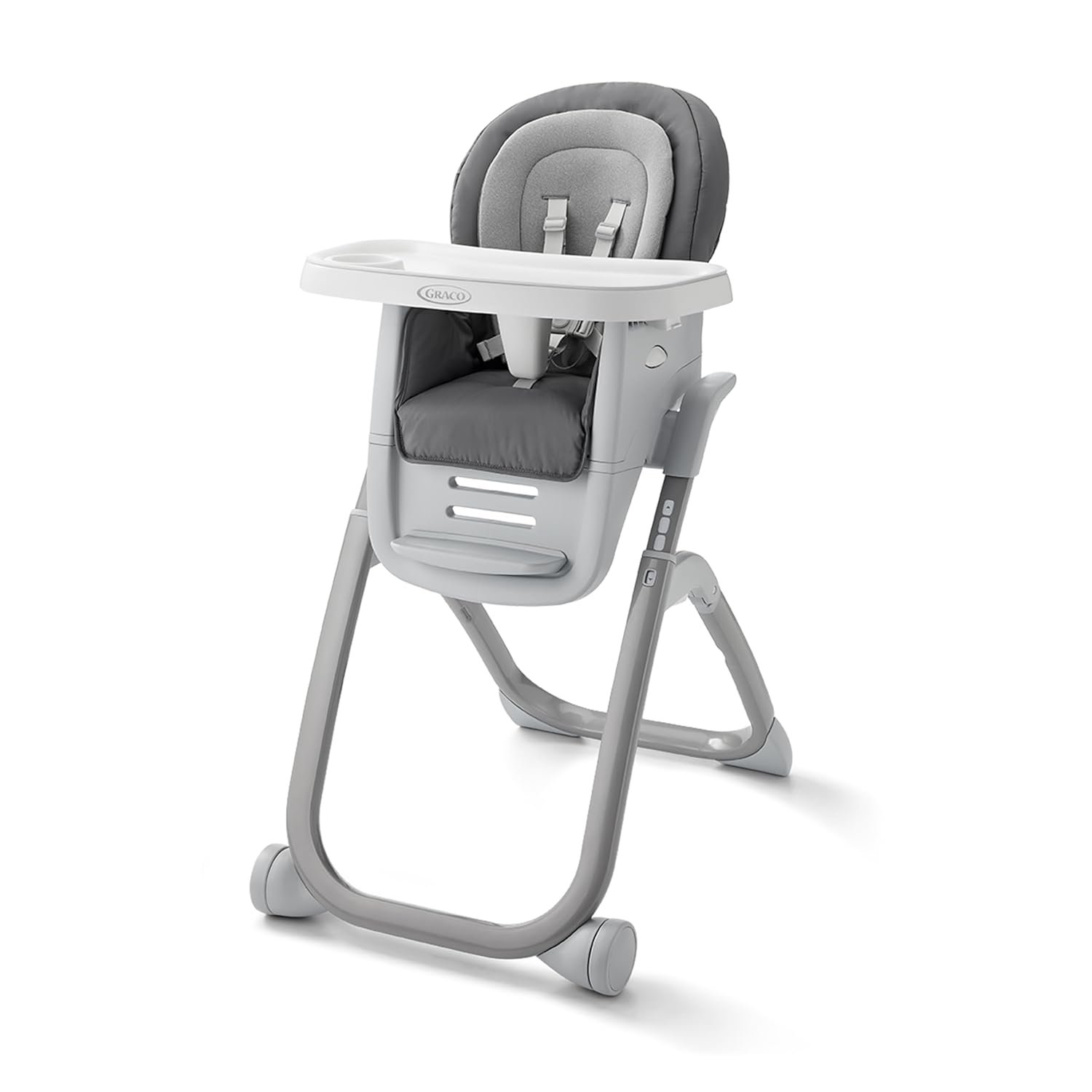 Graco DuoDiner DLX 6-in-1 Convertible High Chair, Infant to Toddler Booster & Youth Stool, Adjustable Height & Recline, Easy Clean Tray Insert, Arlo