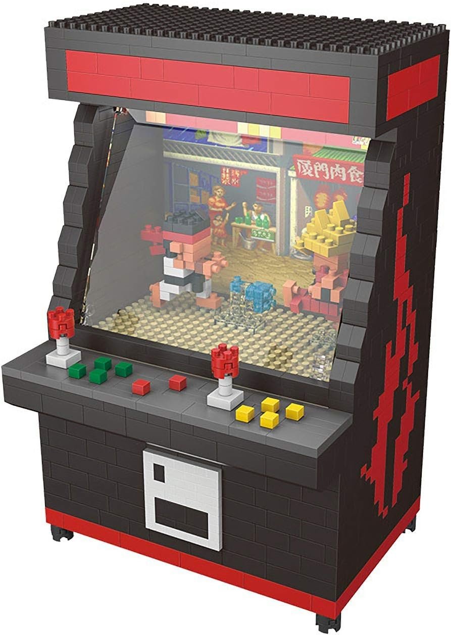 Fighter Game Micro Blocks for Kids or Adult Gifts,Micro Block Building Set DIY Bricks Toy for Intelligence Education(1060PCS)