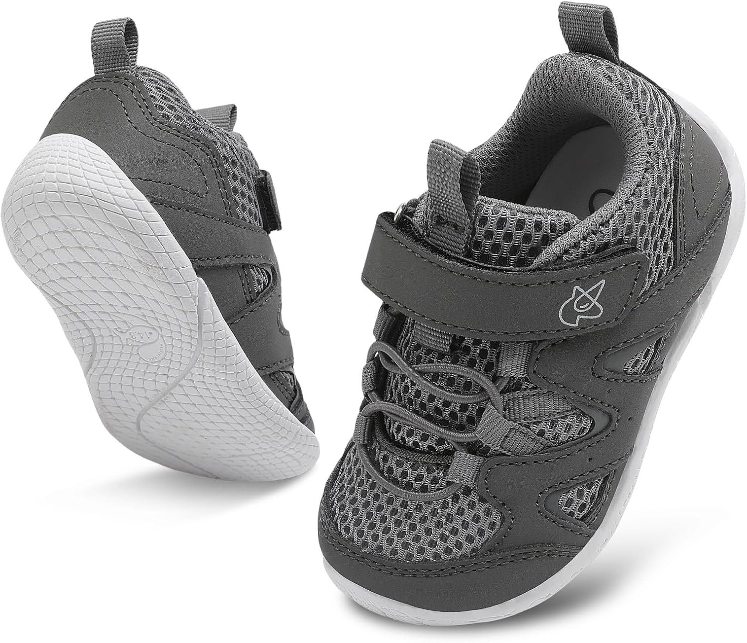 LeIsfIt Baby Shoes Boys Girls First Walking Shoes Non-Slip Toddler Breathable Sneakers Infant Sneakers