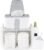 Ubbi Tabletop Diaper Caddy, Diaper Storage, Caddy Organizer, Stores Baby Diapers, Wipes & Baby Accessories, White