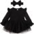 Magic Park 0-18M Infant Bodysuit Tutu Dress Baby Girl Romper Dress Toddler Solid Color Tulle Skirt Baptism Holidays Outfits