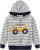 DDSOL Boy Zip-up Jacket Toddler Zipper Hoodie Hooded Sweatshirt Light Winter Fall Outwear 2t-7t