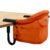 Hook on High Chair,Portable Foldable High Chair for Babies 6-36 Months, Includes Storage Bag (Orange)
