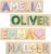 Personalized Name Puzzle Montessori Toys Nursery Decor Customized Puzzle Educational Toy for a 1 Year Old Gifts Kids Name Sign for Nursery Easter Present for Baby